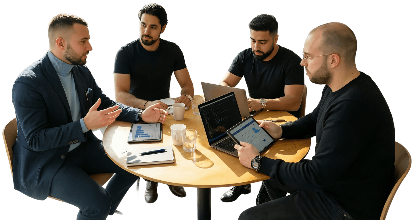 Scalara Labs team working together